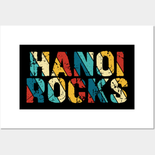 Retro Color - Hanoi Rocks Posters and Art